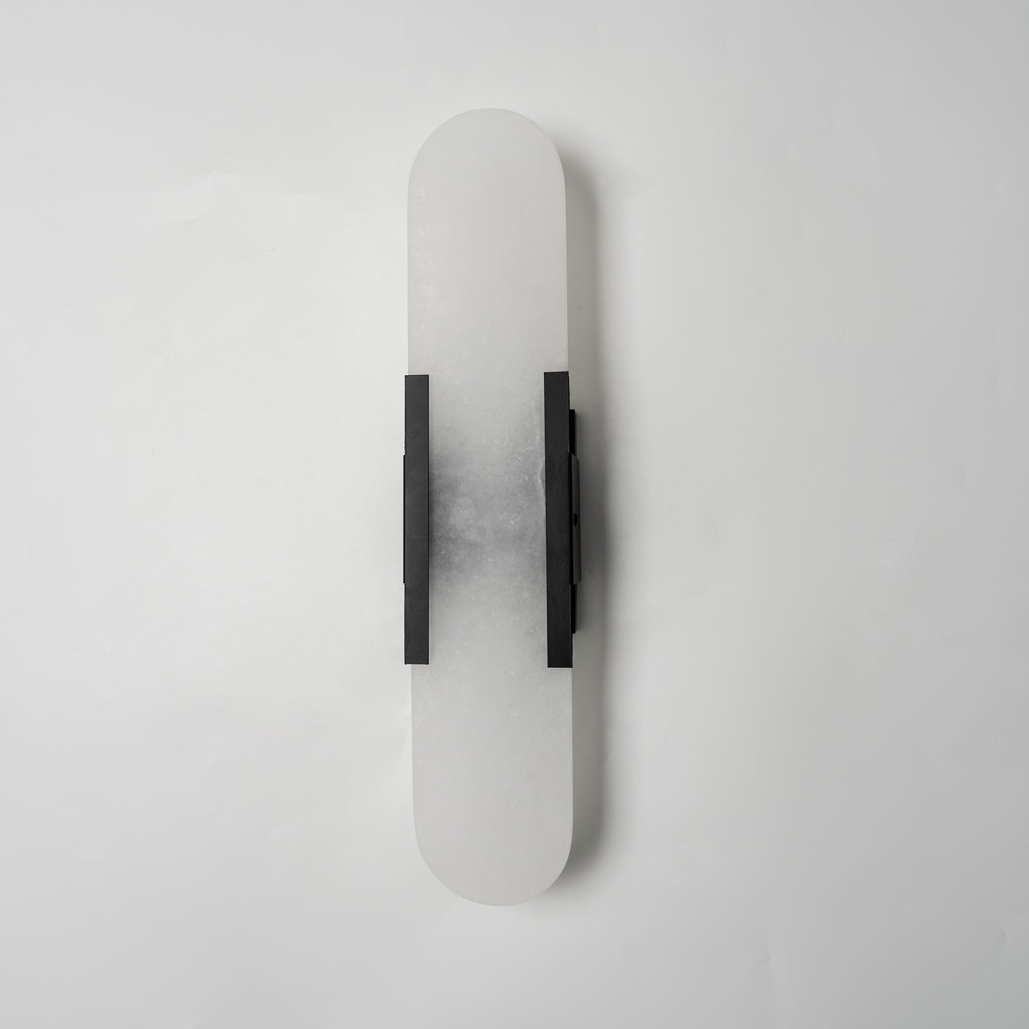 Melange Stretched Alabaster Wall Light Lighting Lobby