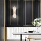 Melange Stretched Alabaster Wall Light Lighting Lobby