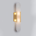Melange Stretched Alabaster Wall Light Lighting Lobby
