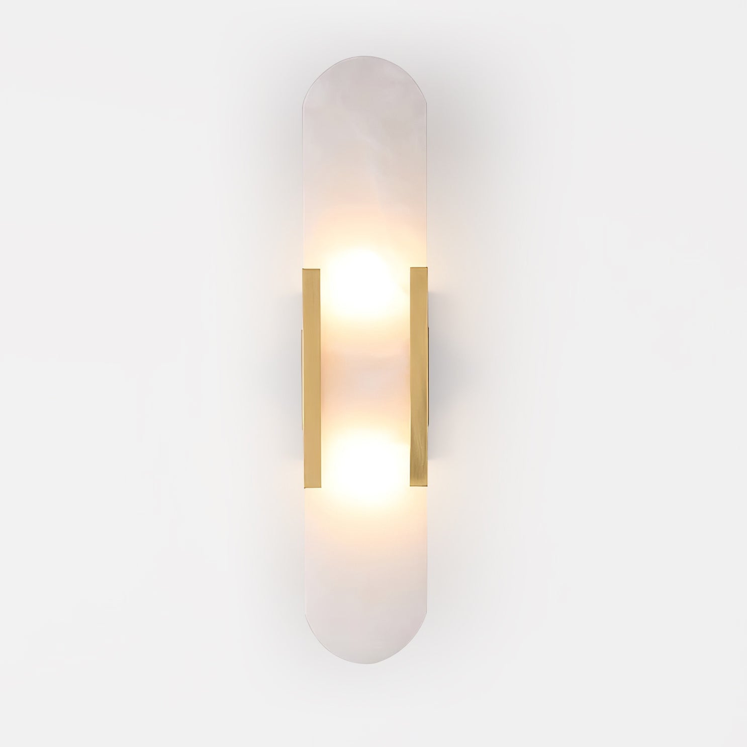 Melange Stretched Alabaster Wall Light Lighting Lobby