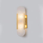 Melange Stretched Alabaster Wall Light Lighting Lobby
