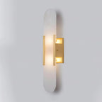 Melange Stretched Alabaster Wall Light Lighting Lobby