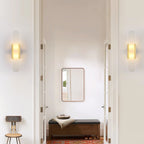 Melange Stretched Alabaster Wall Light Lighting Lobby