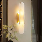 Melange Stretched Alabaster Wall Light Lighting Lobby