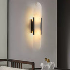 Melange Stretched Alabaster Wall Light Lighting Lobby