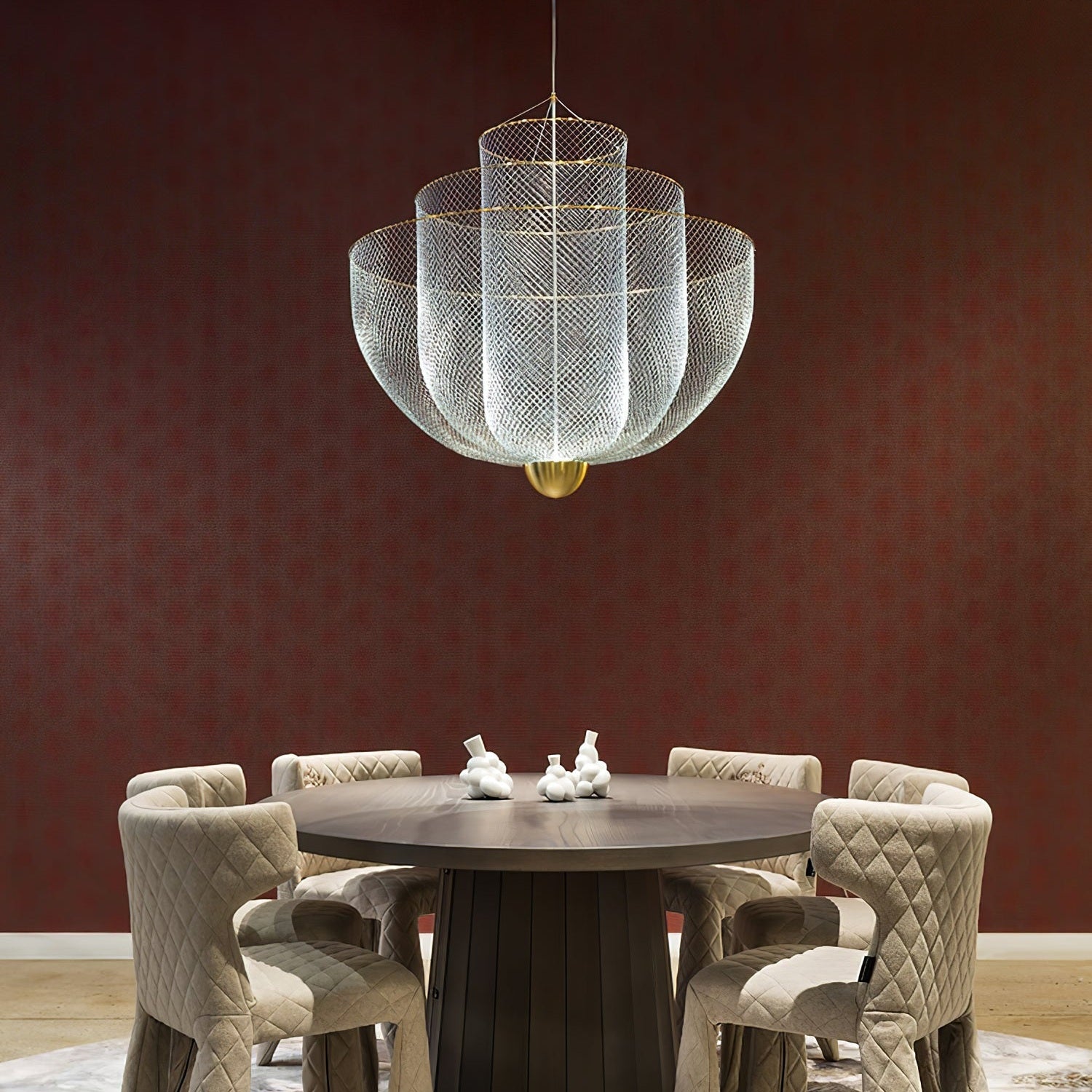 Meshmatics Ceiling Suspension Lamp Lighting Lobby