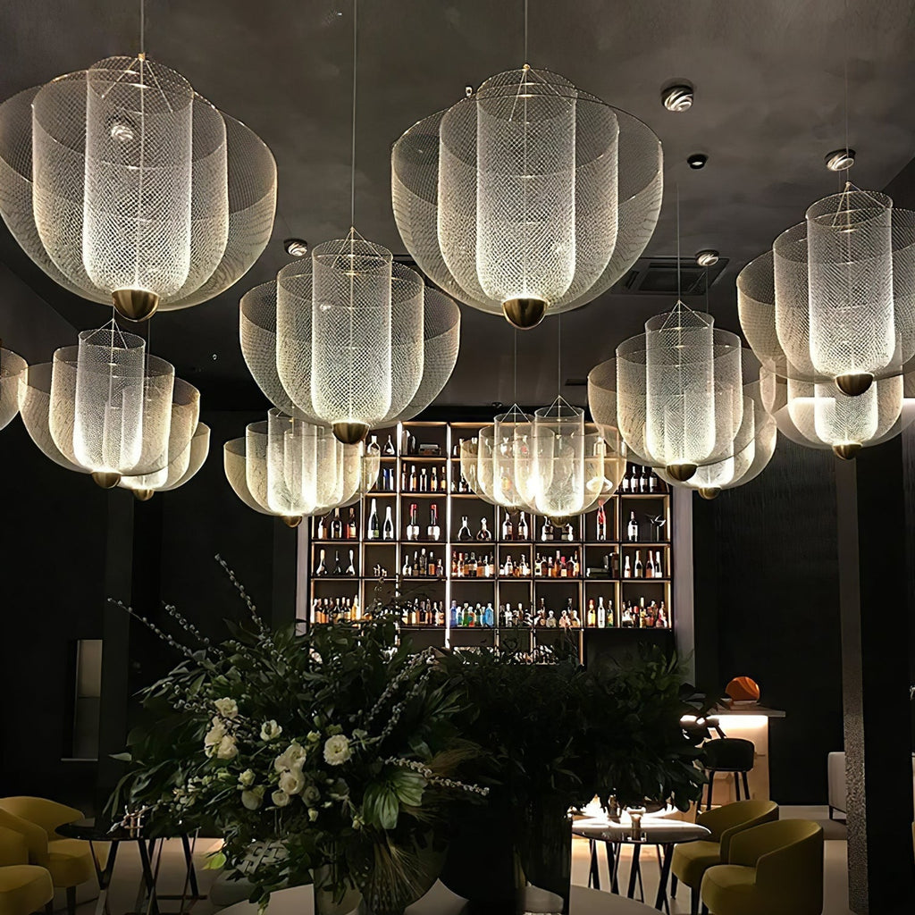 Meshmatics Ceiling Suspension Lamp Lighting Lobby
