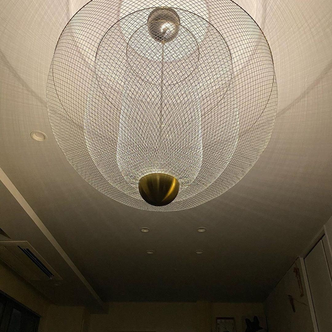 Meshmatics Ceiling Suspension Lamp Lighting Lobby