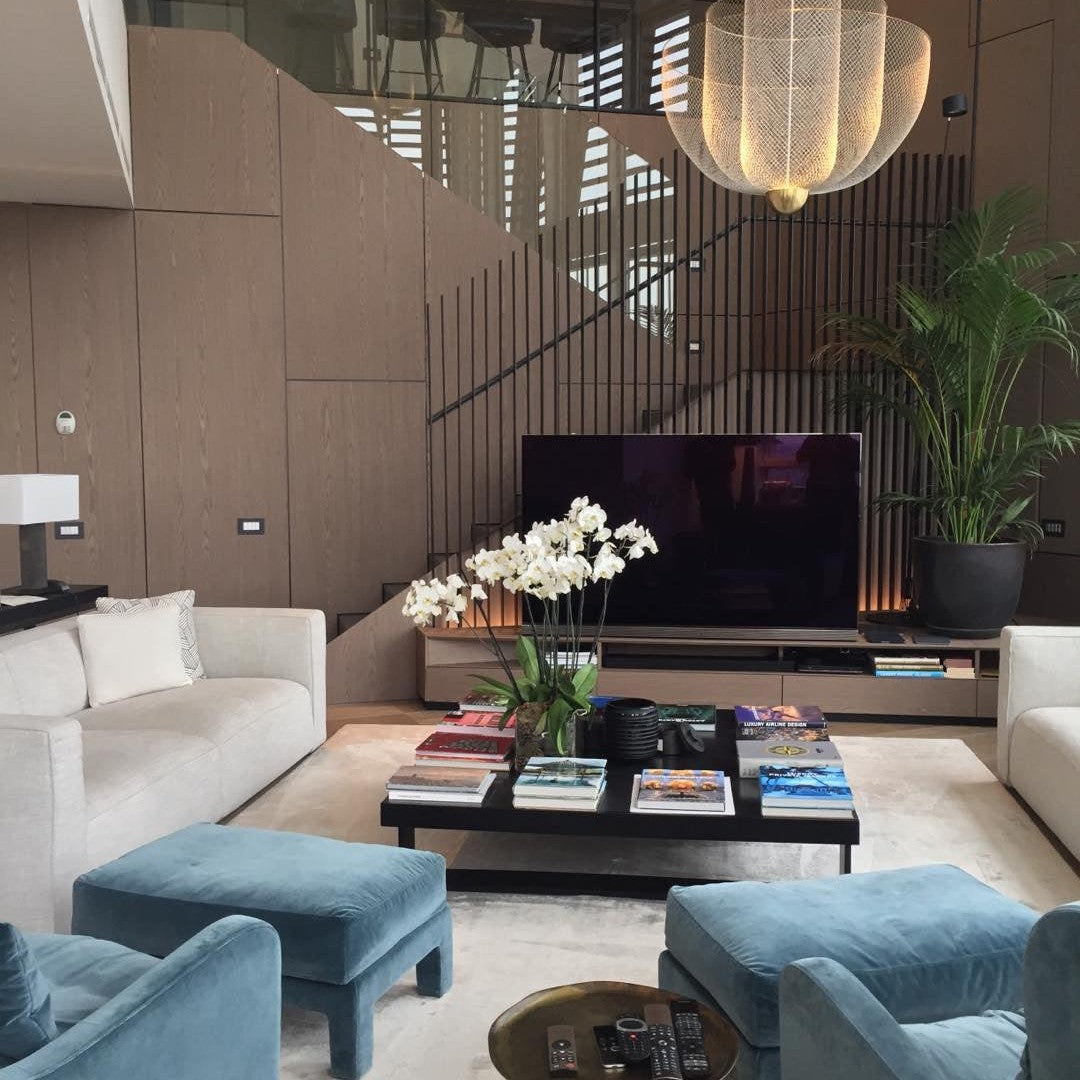 Meshmatics Ceiling Suspension Lamp Lighting Lobby