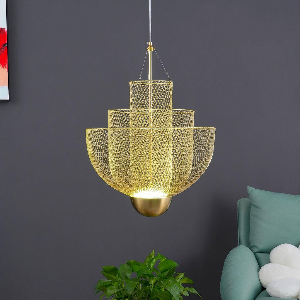 Meshmatics Ceiling Suspension Lamp Lighting Lobby