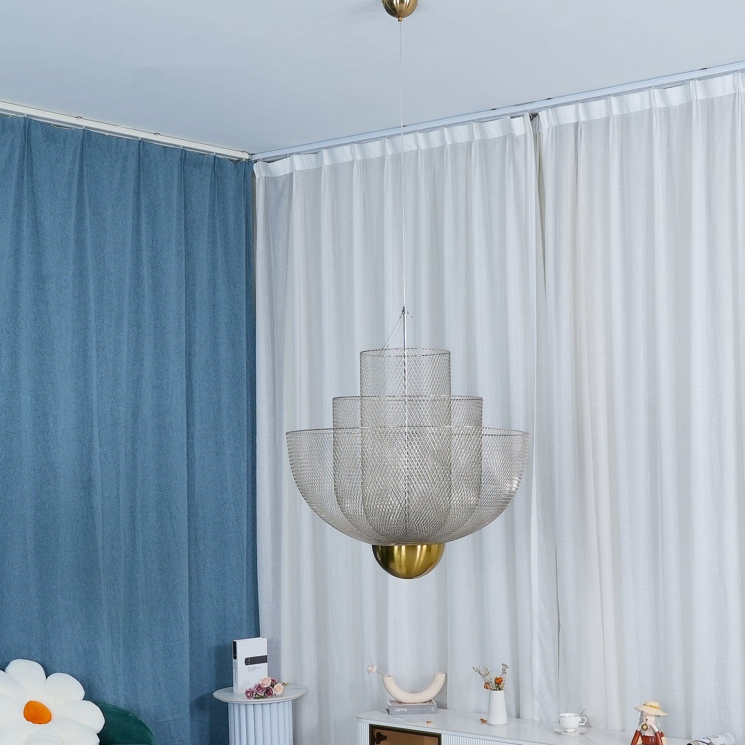 Meshmatics Ceiling Suspension Lamp Lighting Lobby