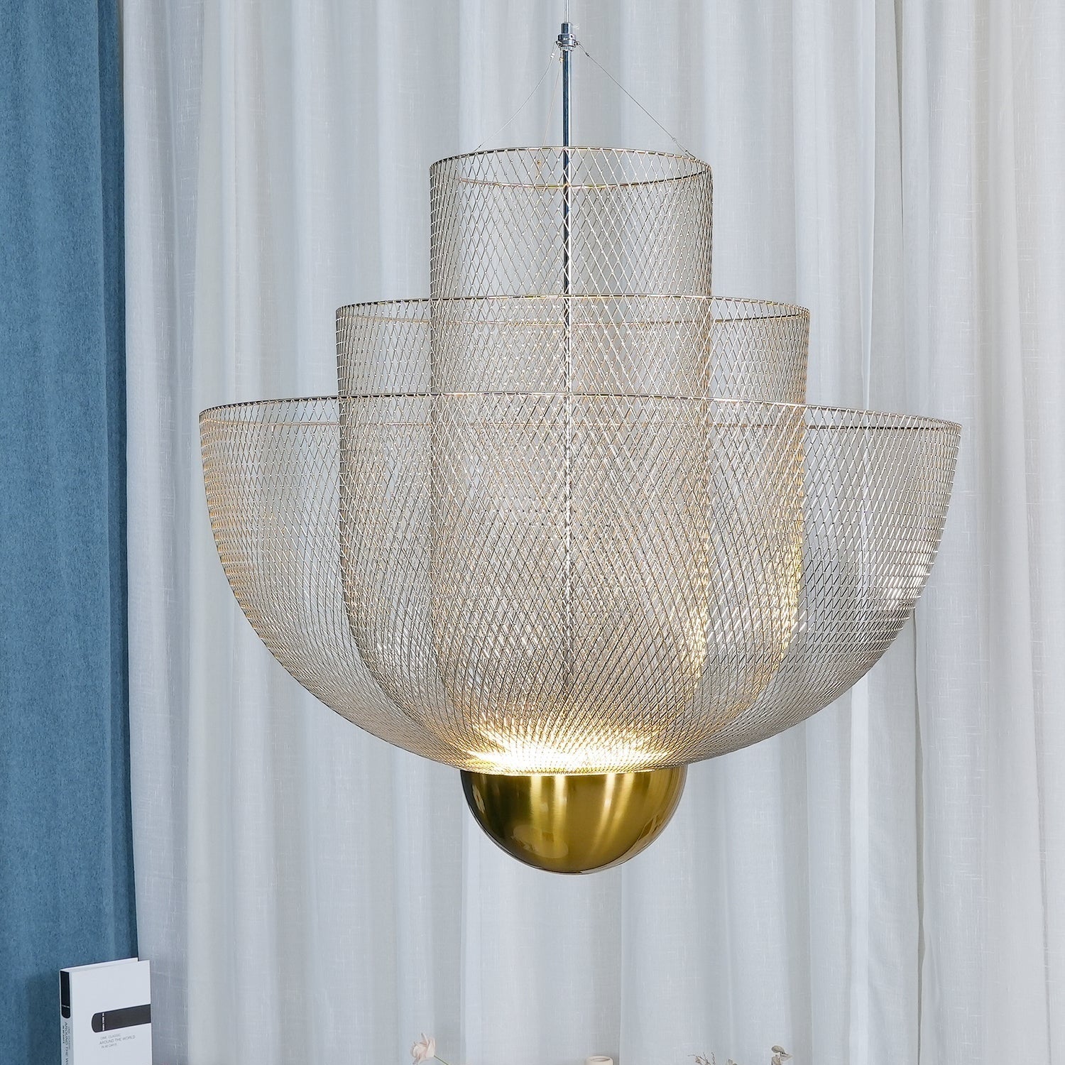 Meshmatics Ceiling Suspension Lamp Lighting Lobby
