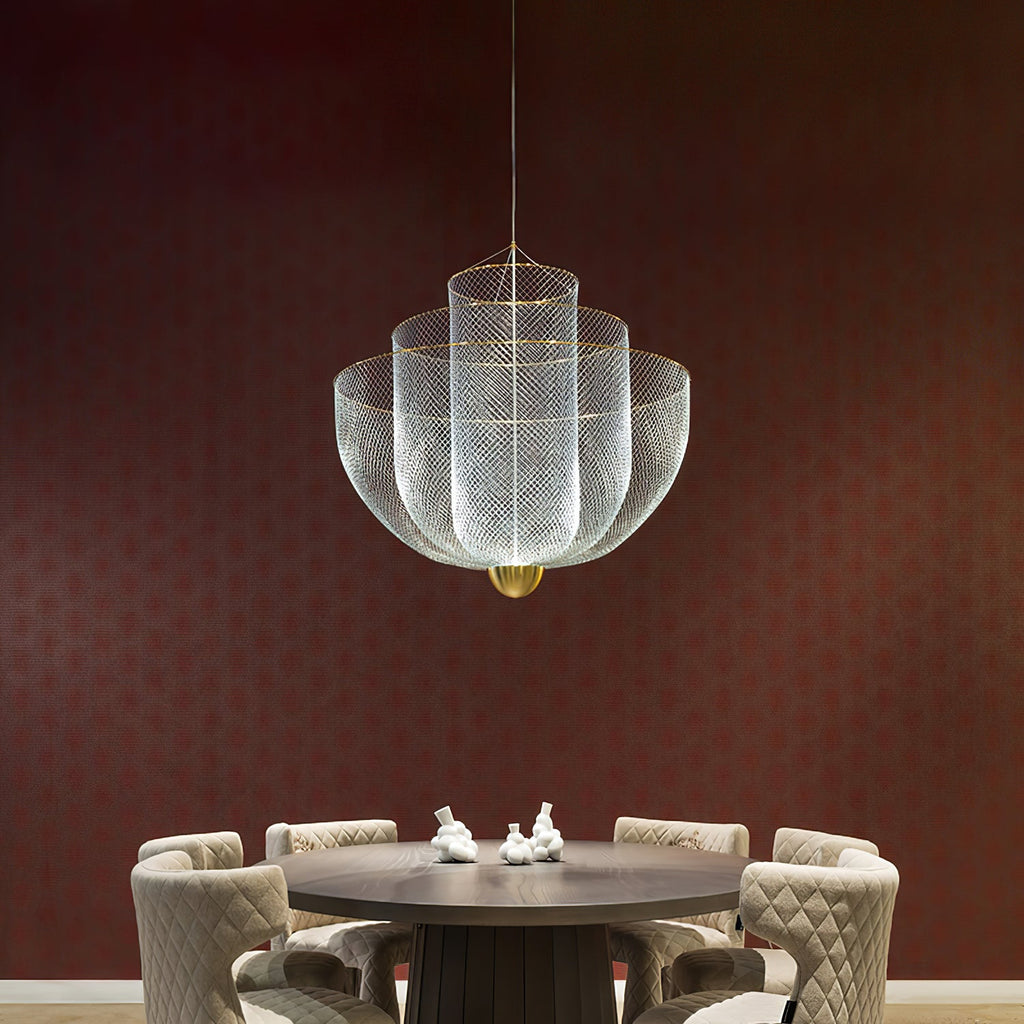 Meshmatics Ceiling Suspension Lamp Lighting Lobby