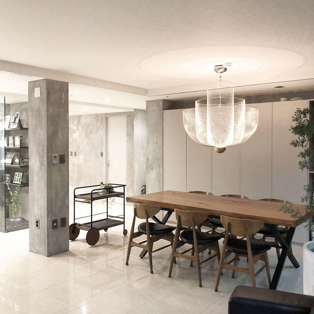 Meshmatics Ceiling Suspension Lamp Lighting Lobby