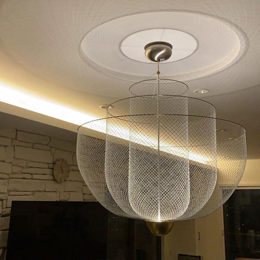 Meshmatics Ceiling Suspension Lamp Lighting Lobby