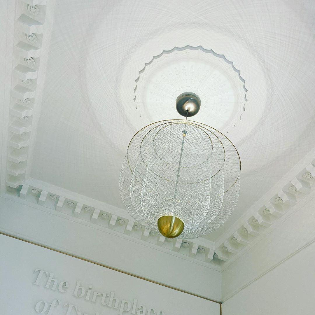 Meshmatics Ceiling Suspension Lamp Lighting Lobby