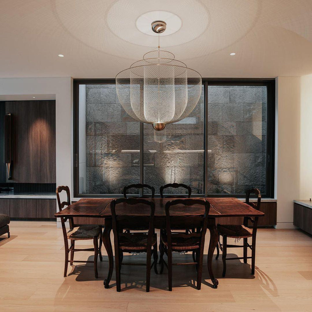 Meshmatics Ceiling Suspension Lamp Lighting Lobby