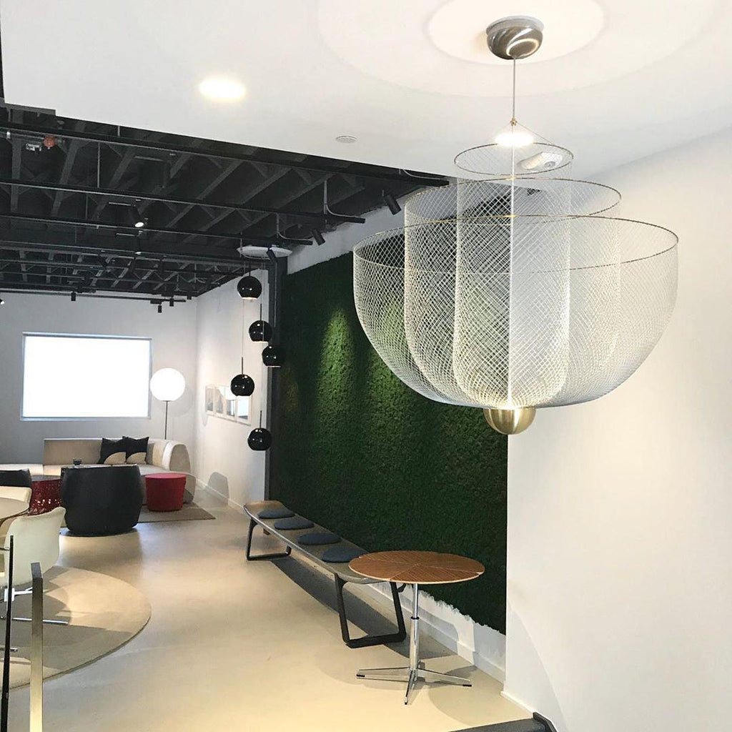 Meshmatics Ceiling Suspension Lamp Lighting Lobby