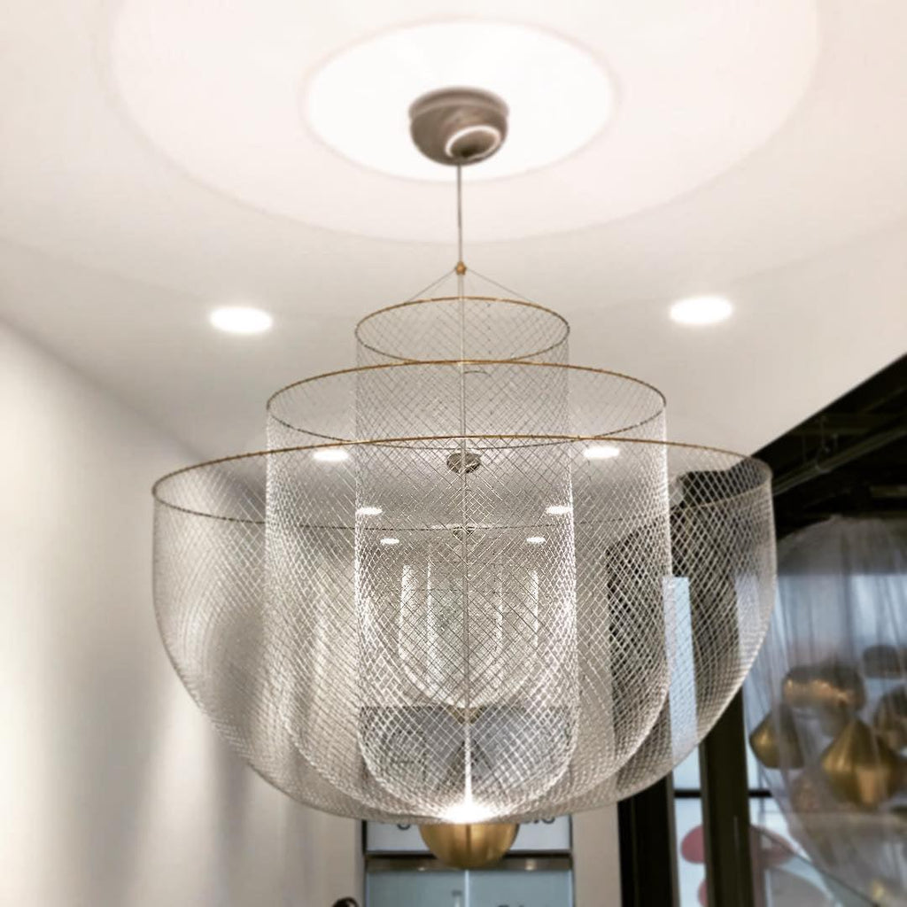 Meshmatics Ceiling Suspension Lamp Lighting Lobby