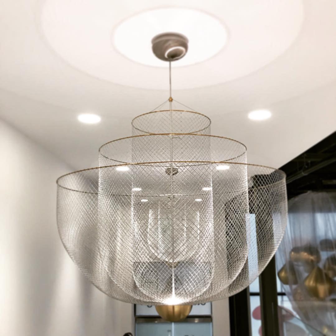Meshmatics Ceiling Suspension Lamp Lighting Lobby
