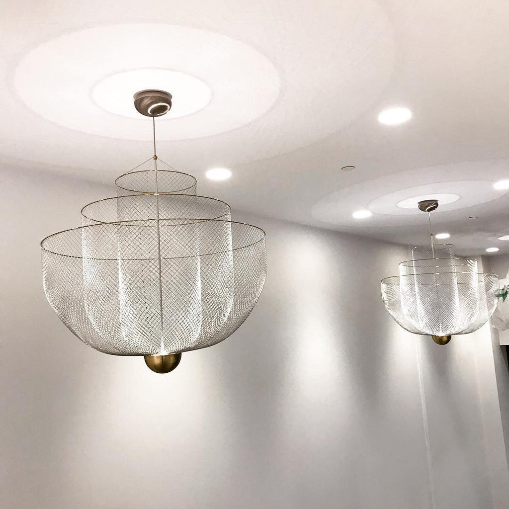 Meshmatics Ceiling Suspension Lamp Lighting Lobby