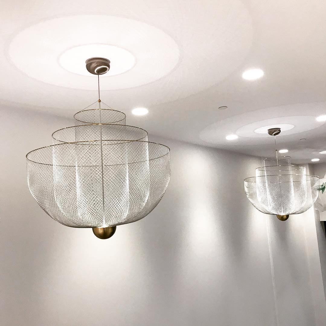 Meshmatics Ceiling Suspension Lamp Lighting Lobby