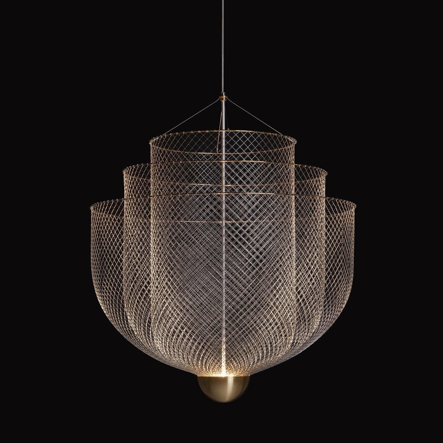 Meshmatics Ceiling Suspension Lamp Lighting Lobby