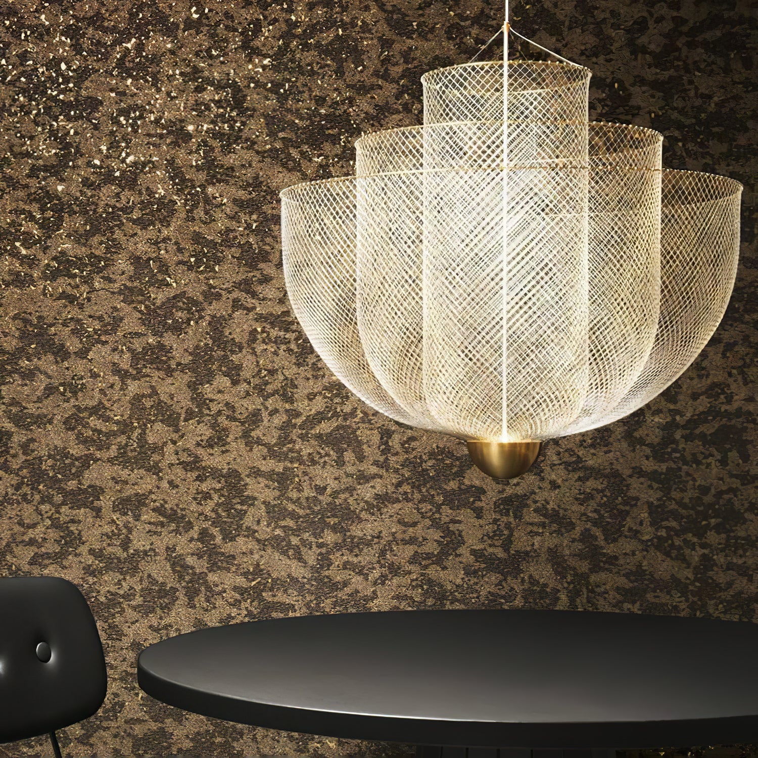 Meshmatics Ceiling Suspension Lamp Lighting Lobby