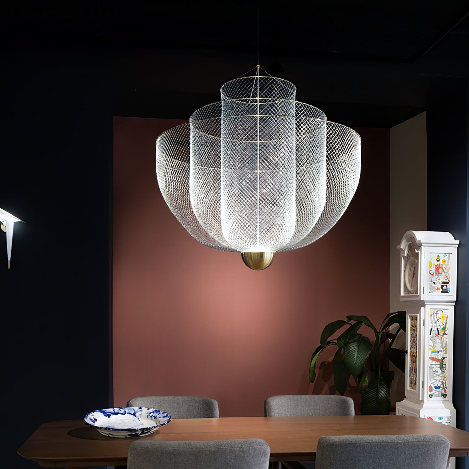 Meshmatics Ceiling Suspension Lamp Lighting Lobby