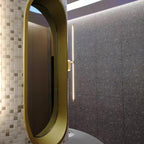 Metal Rod Wall Light Lighting Lobby