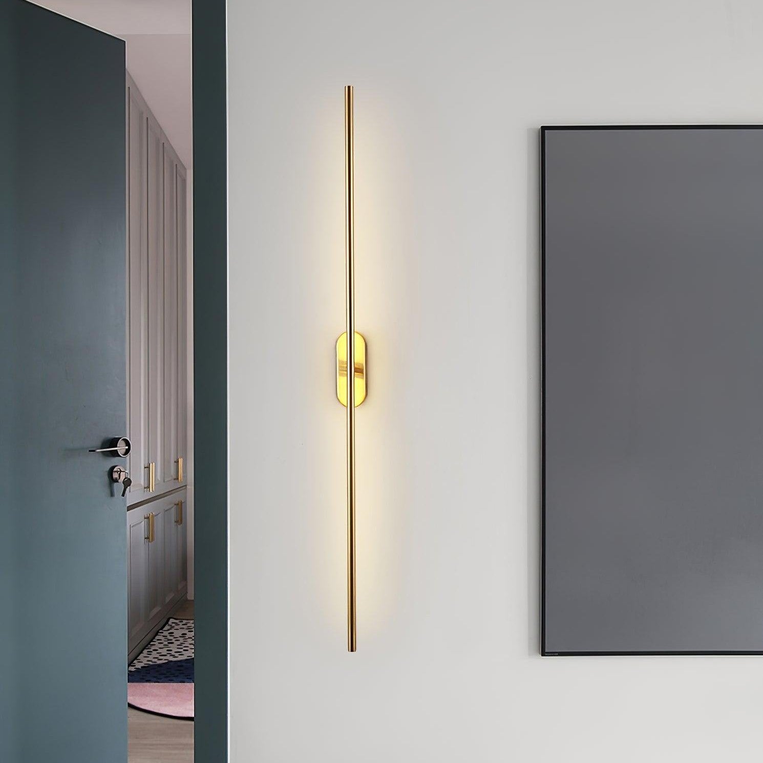 Metal Rod Wall Light Lighting Lobby