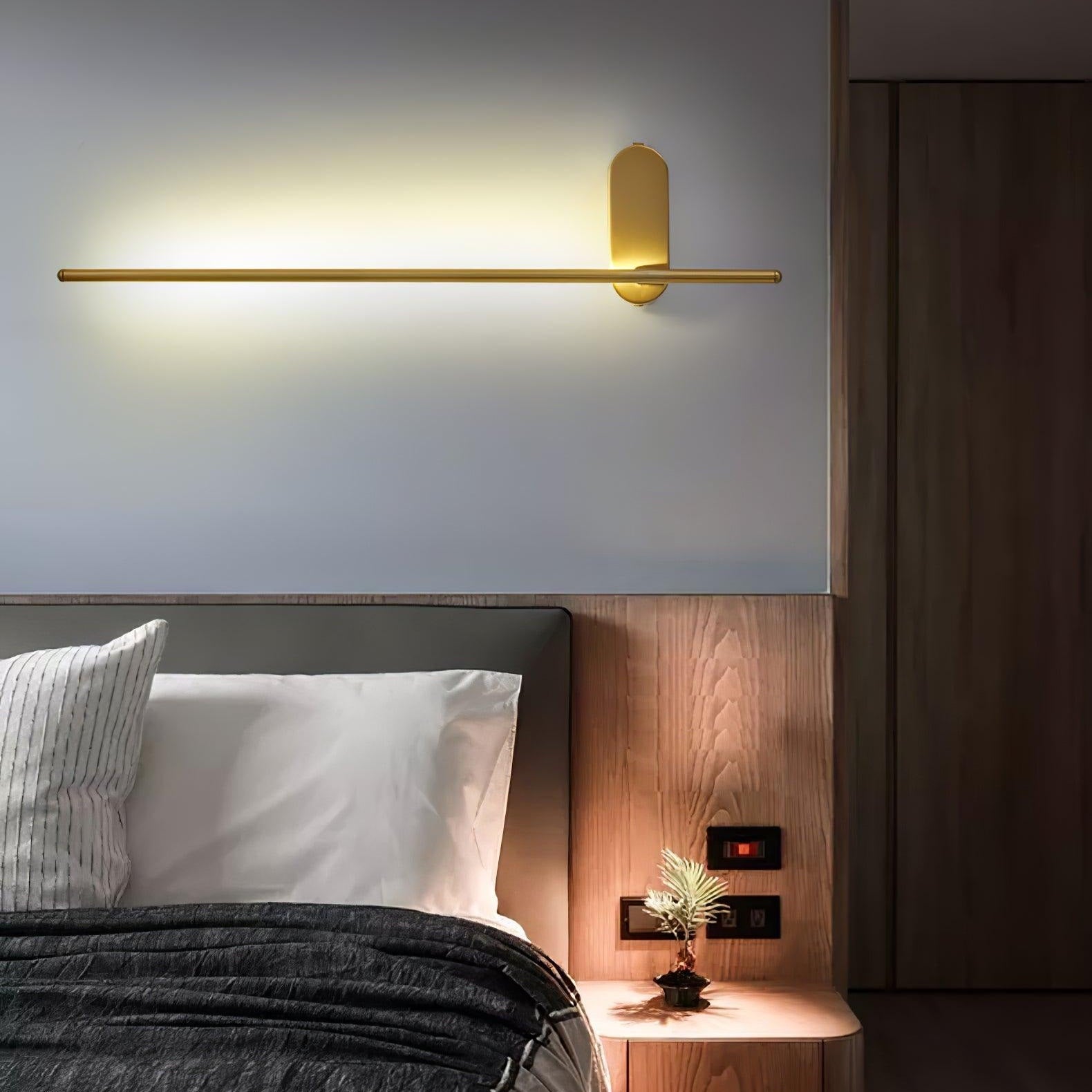 Metal Rod Wall Light Lighting Lobby