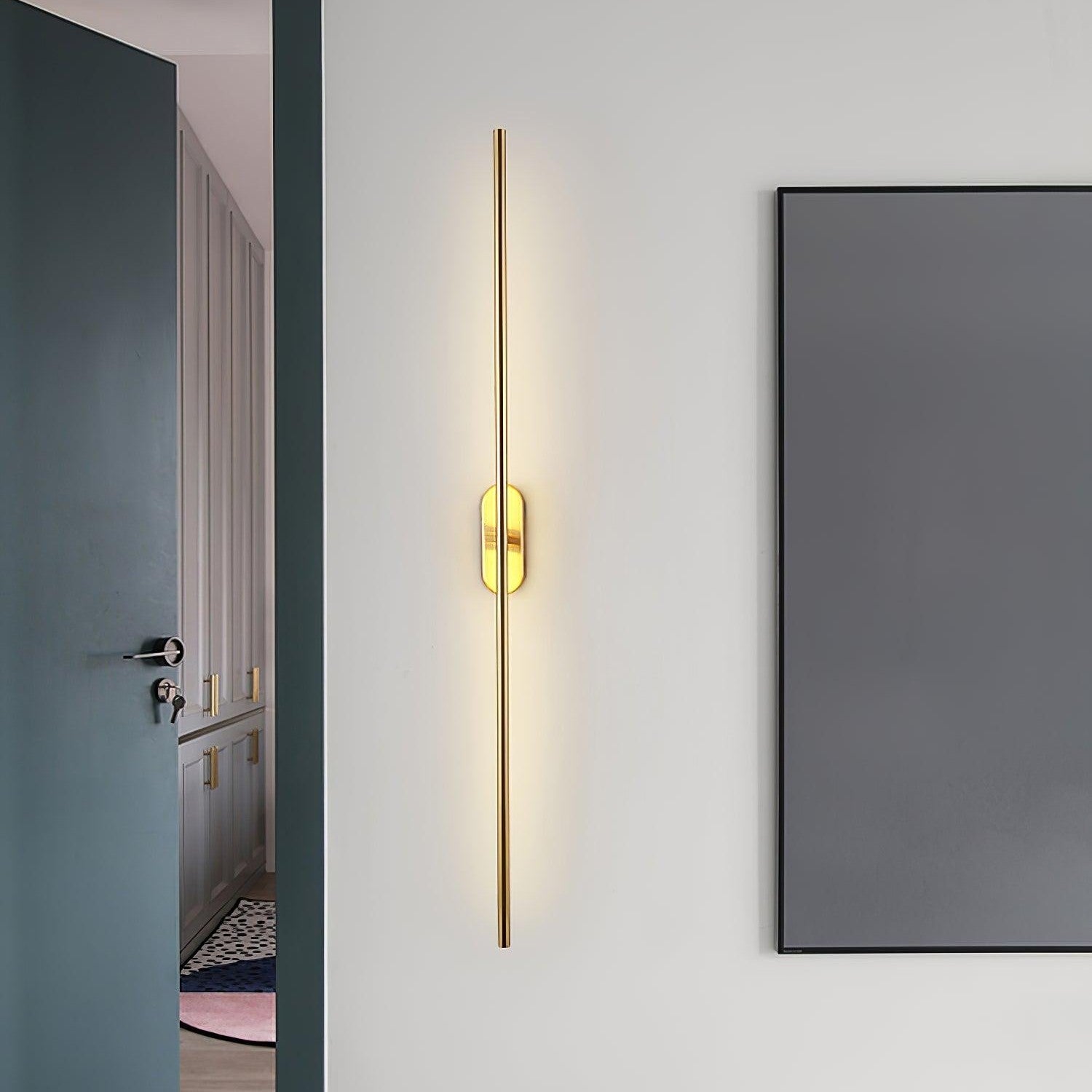 Metal Rod Wall Light Lighting Lobby