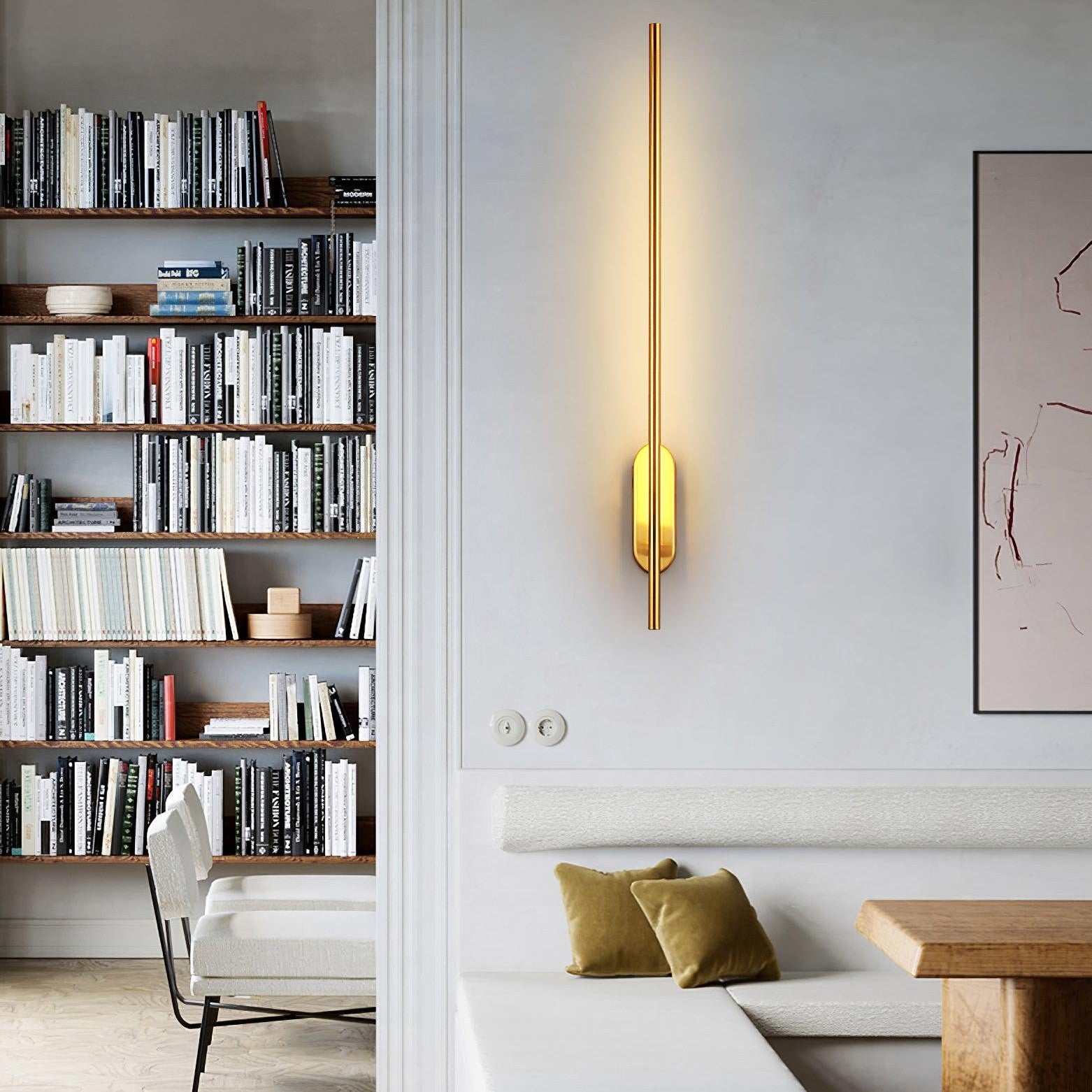 Metal Rod Wall Light Lighting Lobby