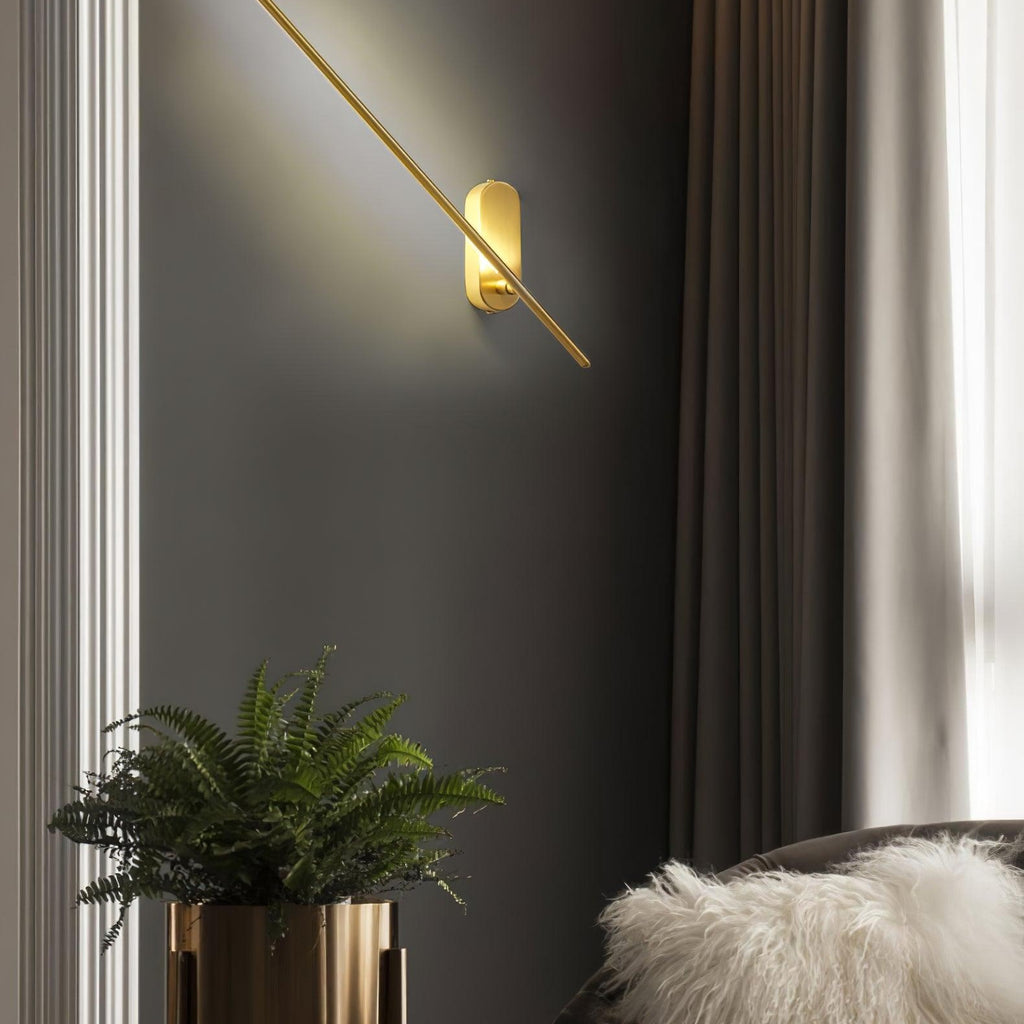 Metal Rod Wall Light Lighting Lobby