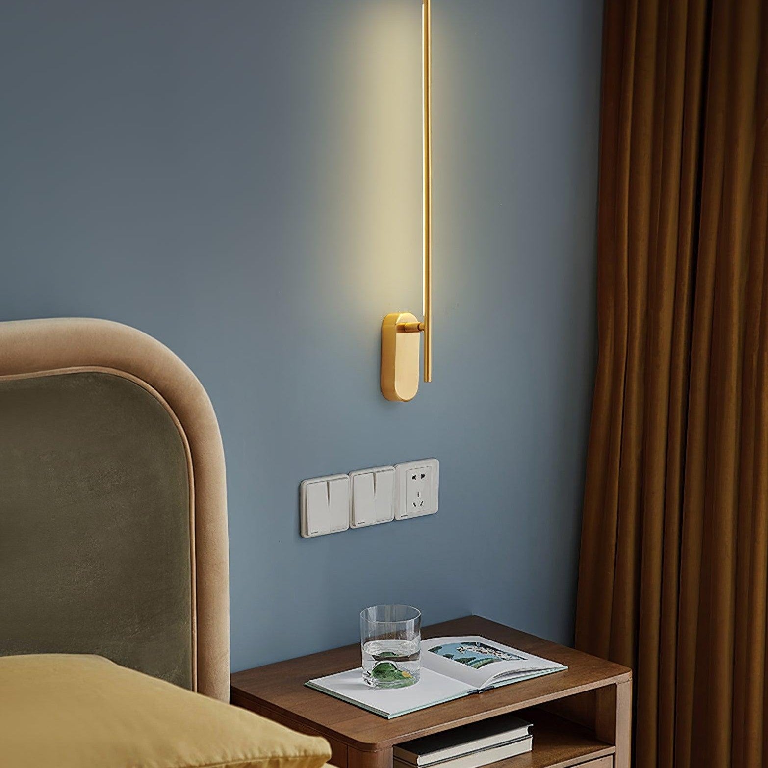 Metal Rod Wall Light Lighting Lobby