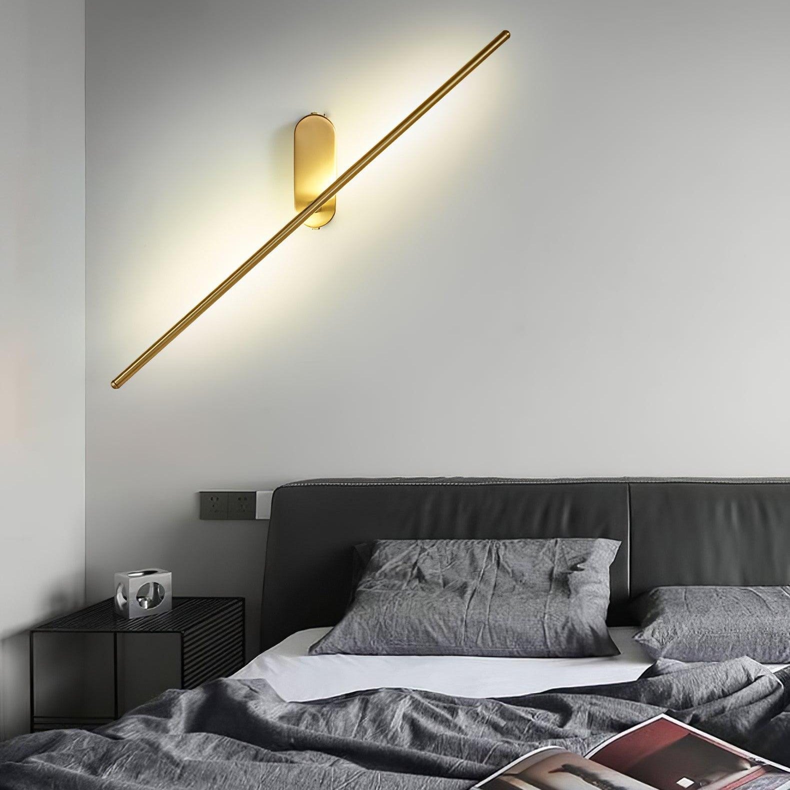 Metal Rod Wall Light Lighting Lobby