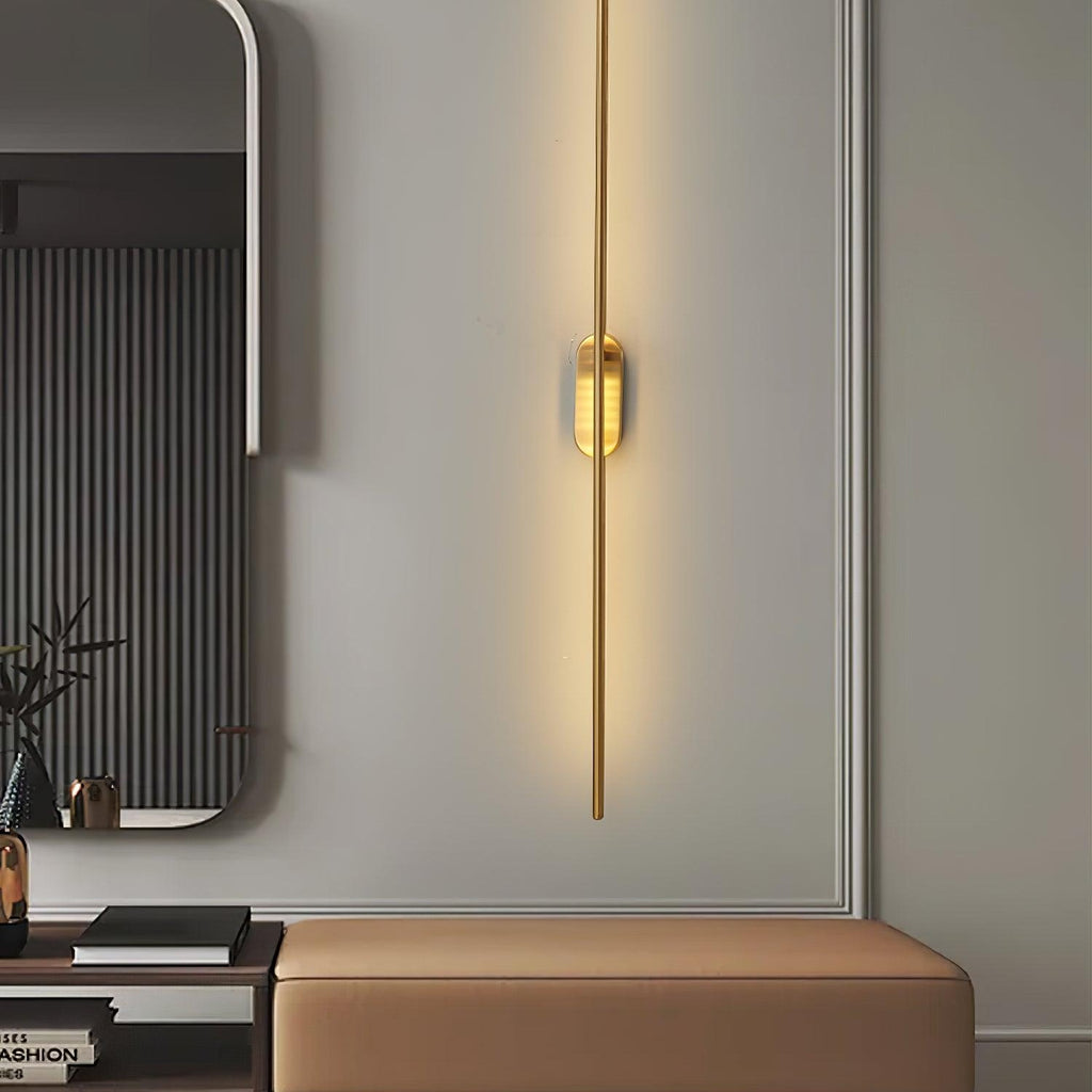 Metal Rod Wall Light Lighting Lobby