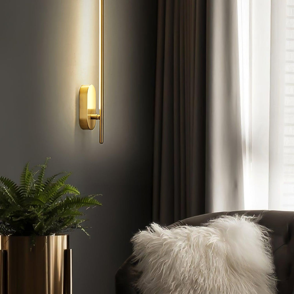 Metal Rod Wall Light Lighting Lobby