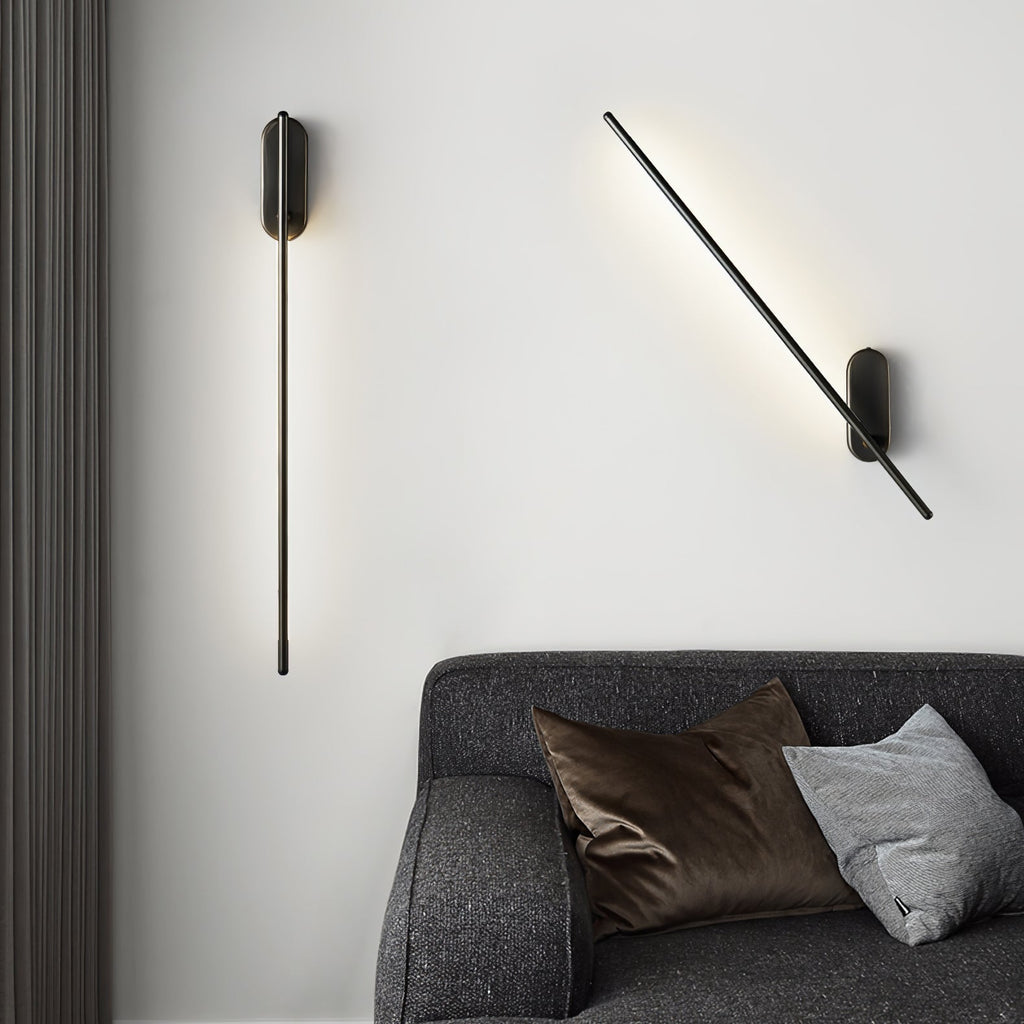 Metal Rod Wall Light Lighting Lobby