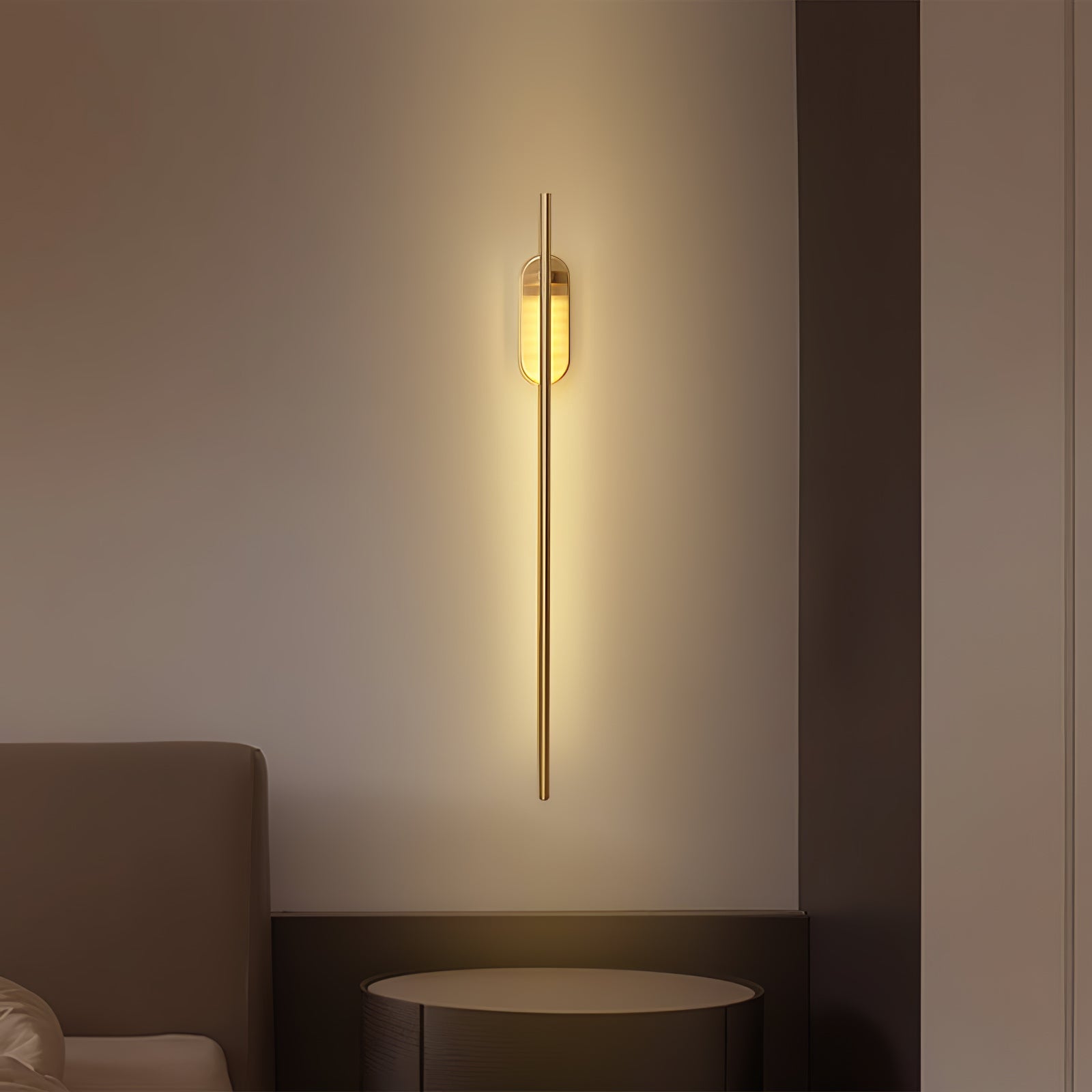 Metal Rod Wall Light Lighting Lobby