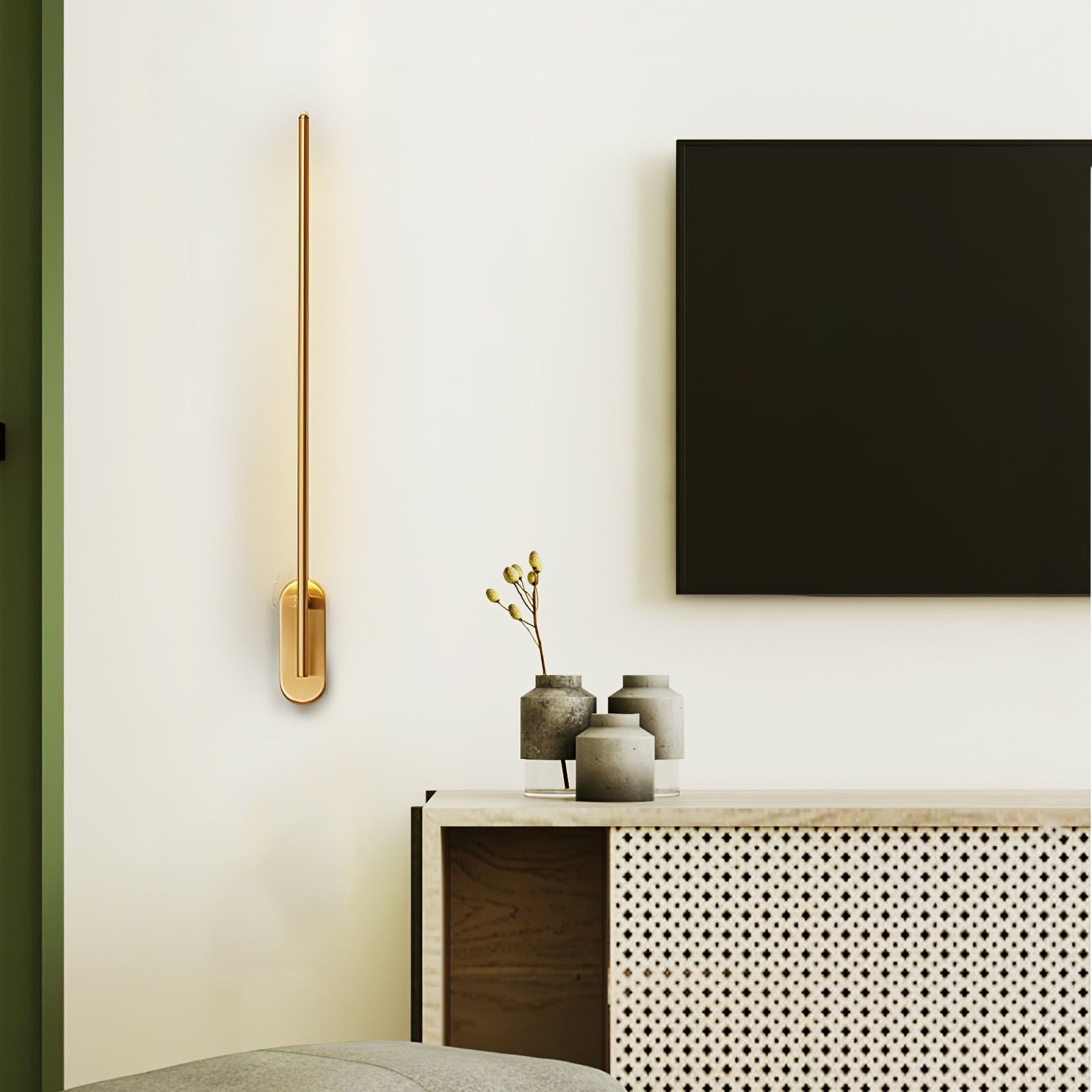 Metal Rod Wall Light Lighting Lobby