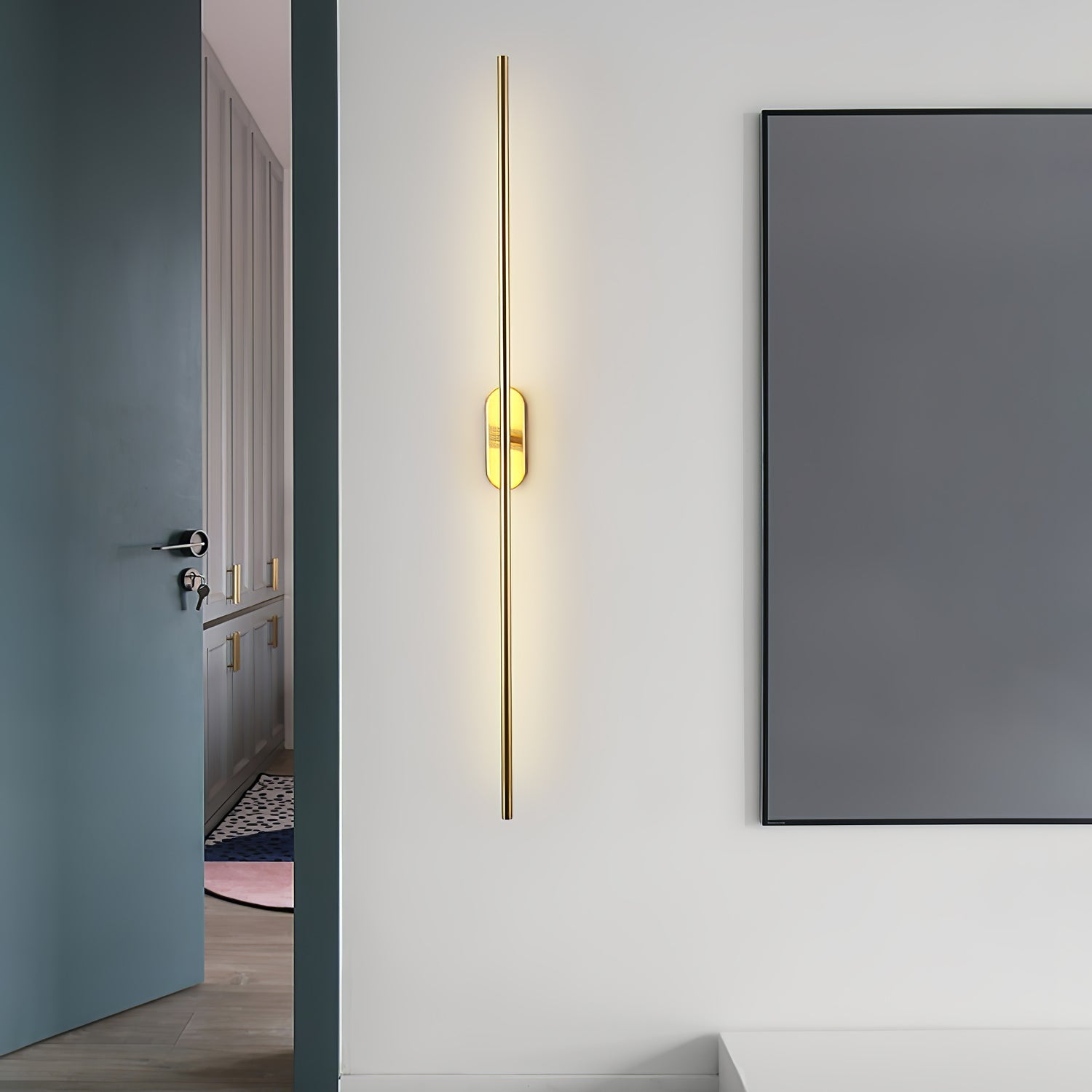 Metal Rod Wall Light Lighting Lobby