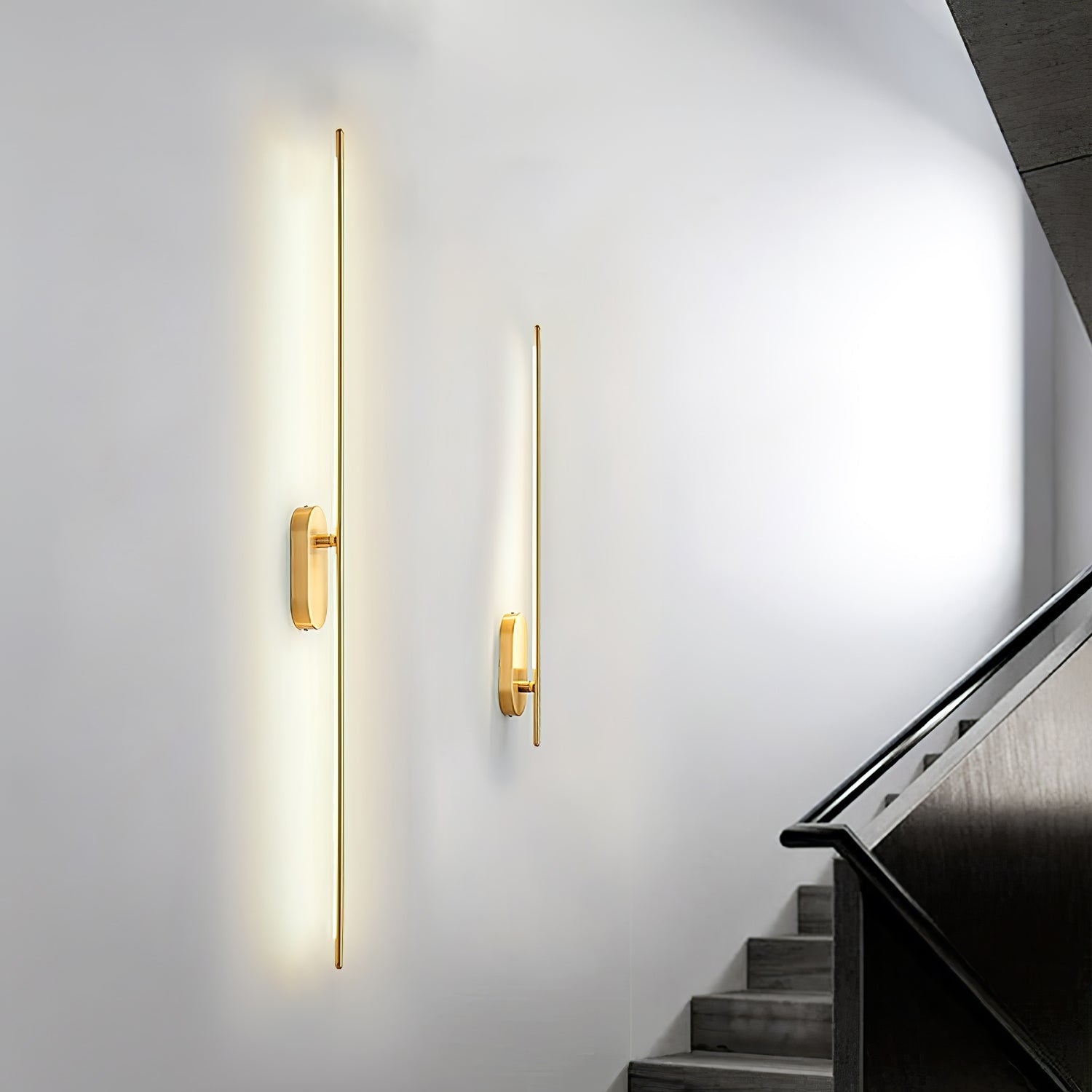 Metal Rod Wall Light Lighting Lobby