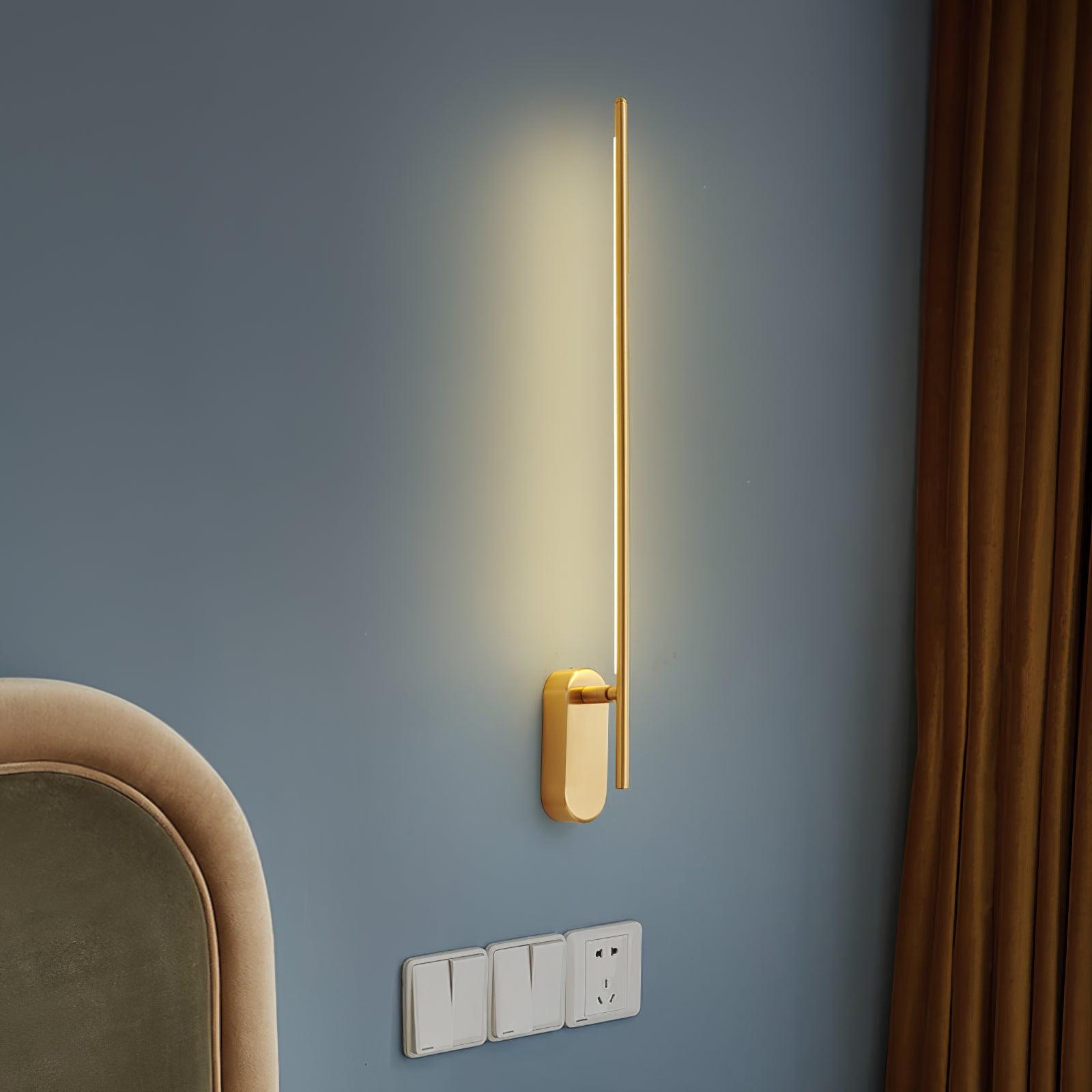 Metal Rod Wall Light Lighting Lobby