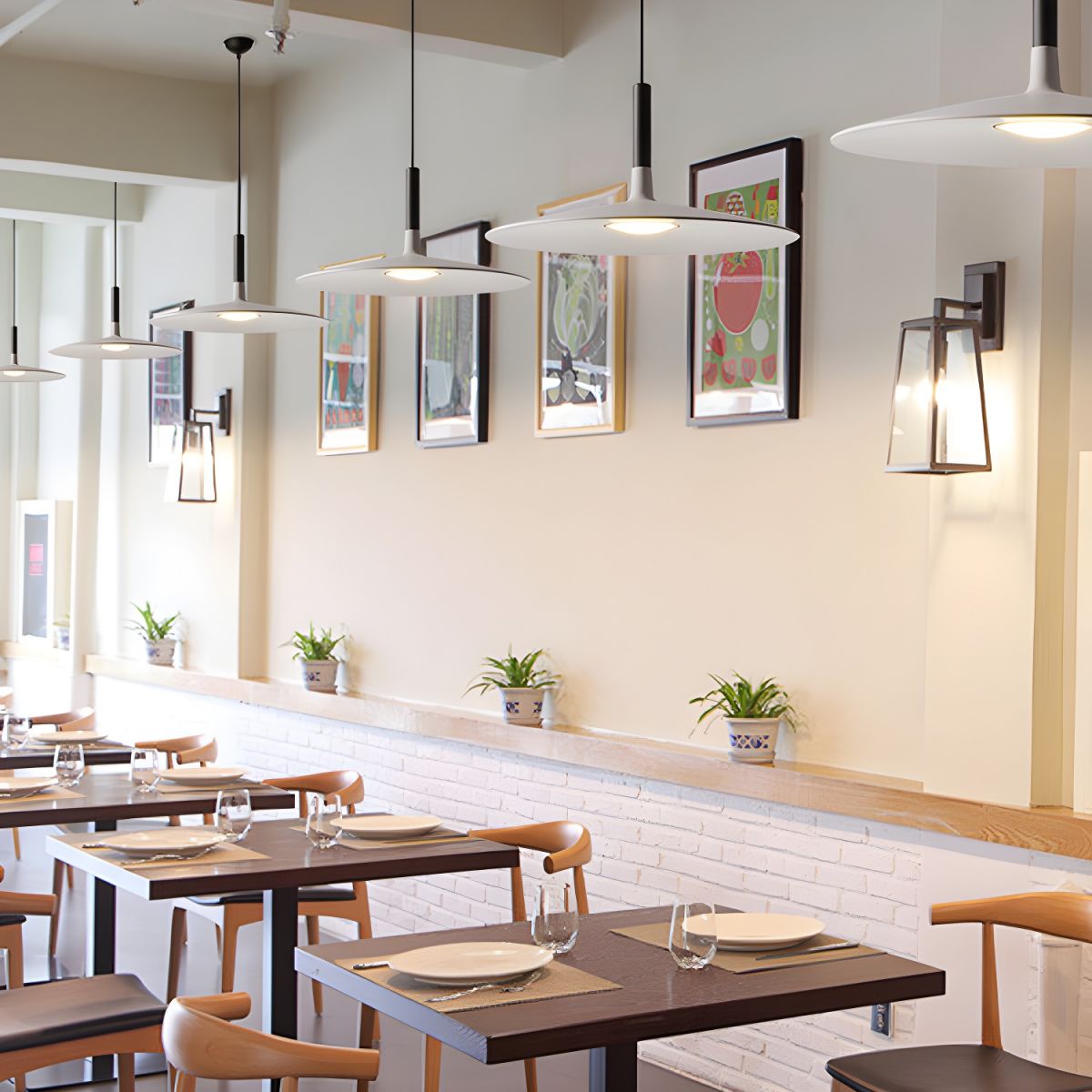 Metal Suspension Ceiling Lamp Lighting Lobby
