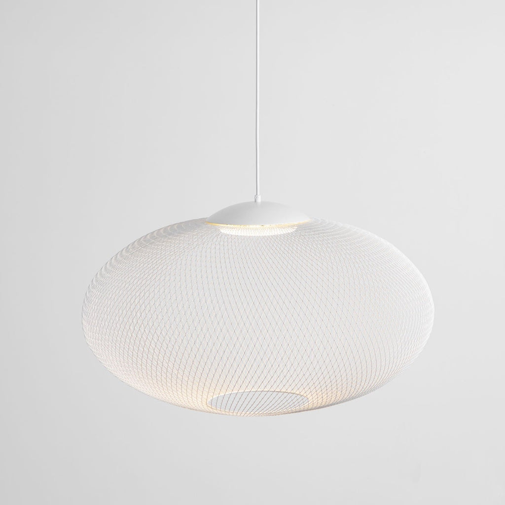 Metallic Mesh Ceiling Fixture Lamp Lighting Lobby