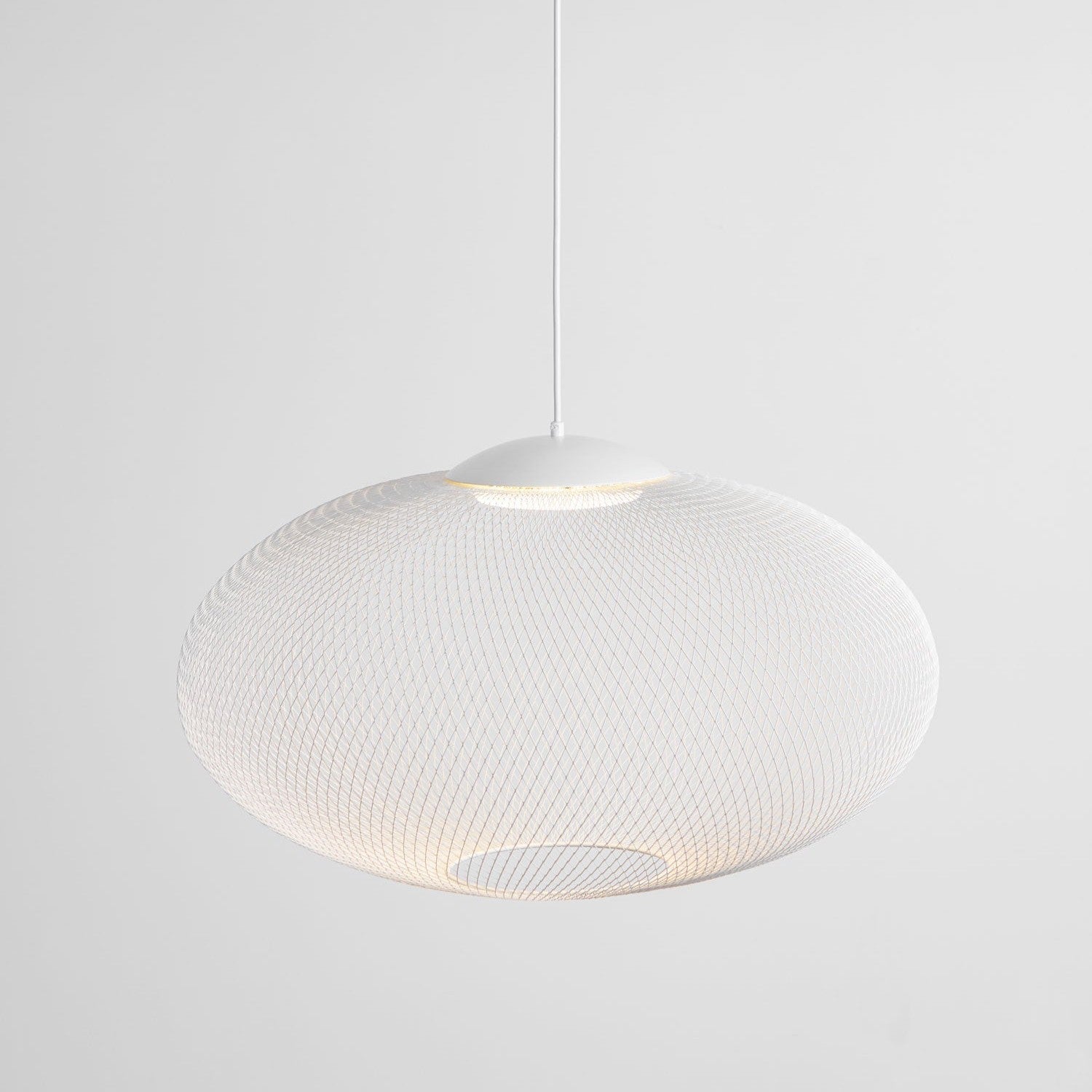 Metallic Mesh Ceiling Fixture Lamp Lighting Lobby