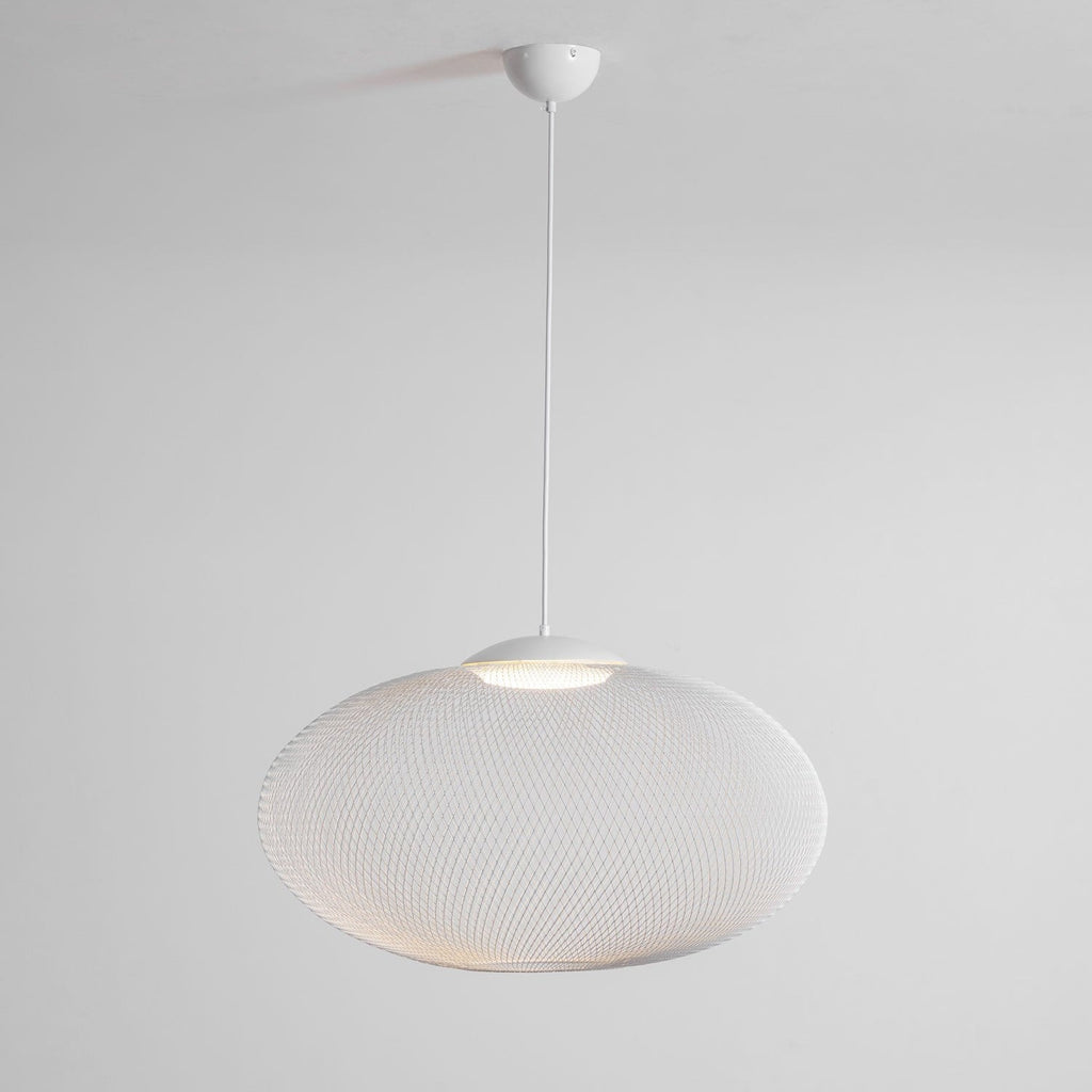 Metallic Mesh Ceiling Fixture Lamp Lighting Lobby