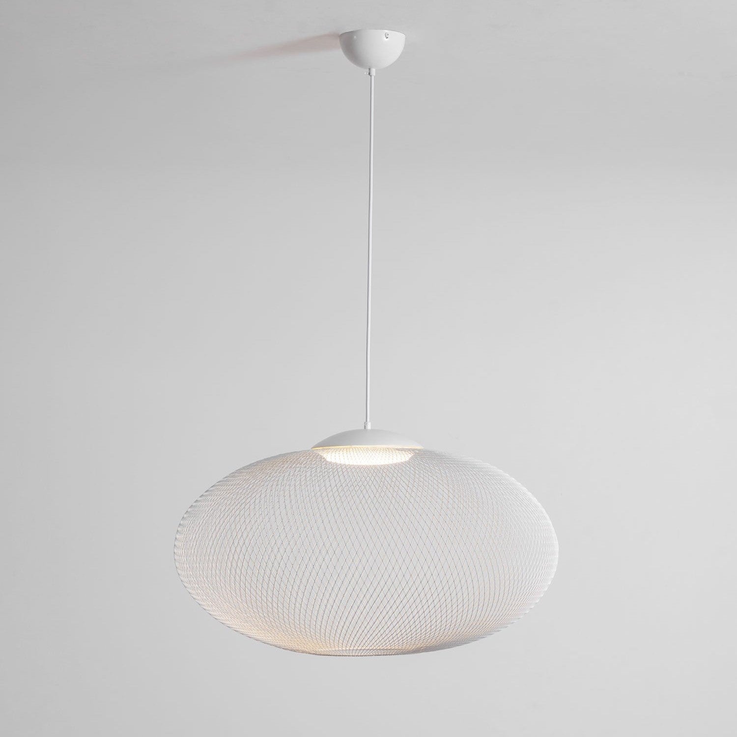 Metallic Mesh Ceiling Fixture Lamp Lighting Lobby